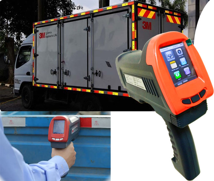 Alat Pemantul Cahaya Stiker Kendaraan Alat Pemantul Cahaya Stiker Kendaraan